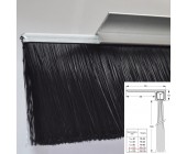 Уплотнительная полосовая щетка Stribo Pro F8-120
