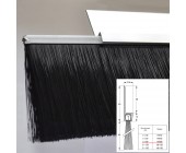 Уплотнительная полосовая щетка Stribo Pro H8-80